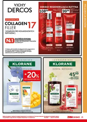 Ziko Dermo - gazetka promocyjna Przygotowanie skóry do wiosny od czwartku 12.03 do środy 25.03 - strona 21