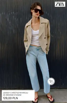 Zara - gazetka promocyjna Jeansy dla niej od poniedziałku 09.03  - strona 2