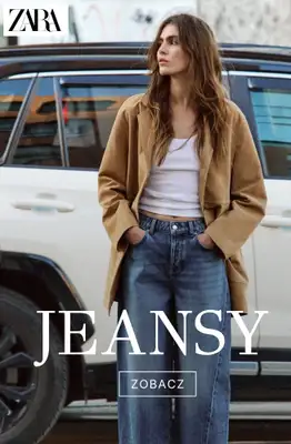 Zara - gazetka promocyjna Jeansy dla niej od poniedziałku 09.03 