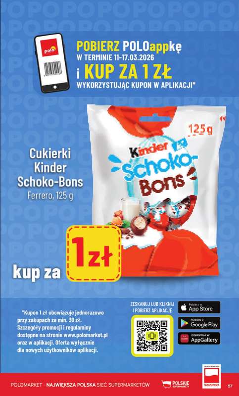 POLOmarket - gazetka promocyjna Gazetka od środy 11.03 do wtorku 17.03 - strona 57
