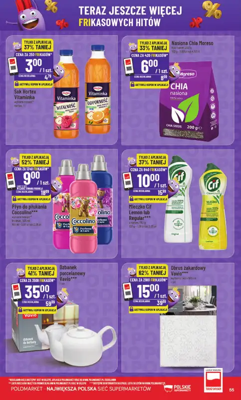 POLOmarket - gazetka promocyjna Gazetka od środy 11.03 do wtorku 17.03 - strona 55