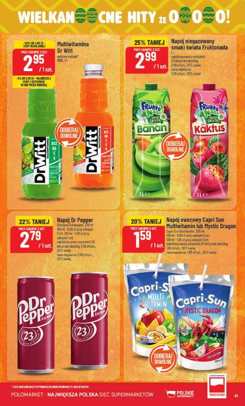 POLOmarket - gazetka promocyjna Gazetka od środy 11.03 do wtorku 17.03 - strona 41