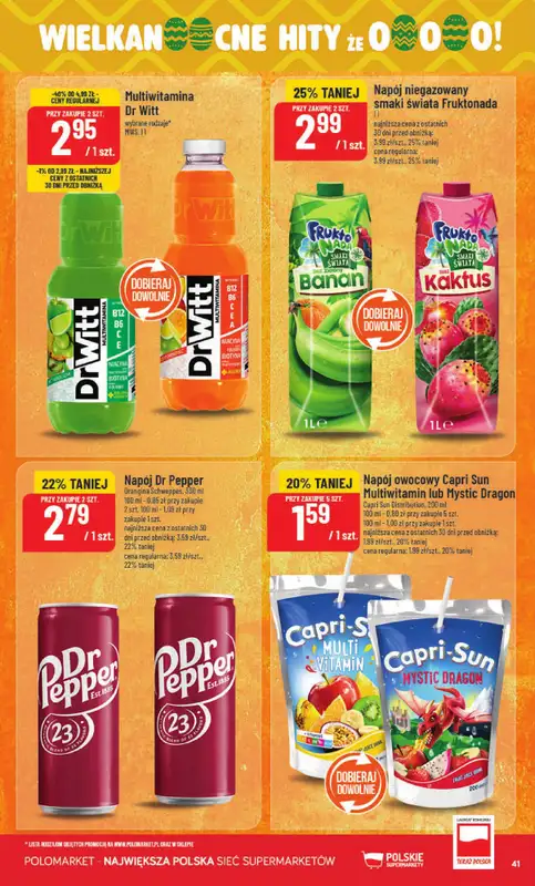 POLOmarket - gazetka promocyjna Gazetka od środy 11.03 do wtorku 17.03 - strona 41