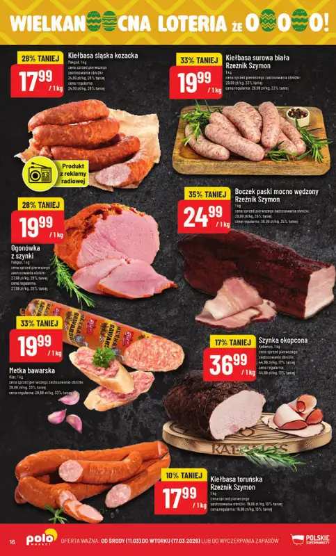 POLOmarket - gazetka promocyjna Gazetka od środy 11.03 do wtorku 17.03 - strona 16