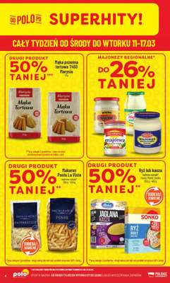 POLOmarket - gazetka promocyjna Gazetka od środy 11.03 do wtorku 17.03 - strona 4