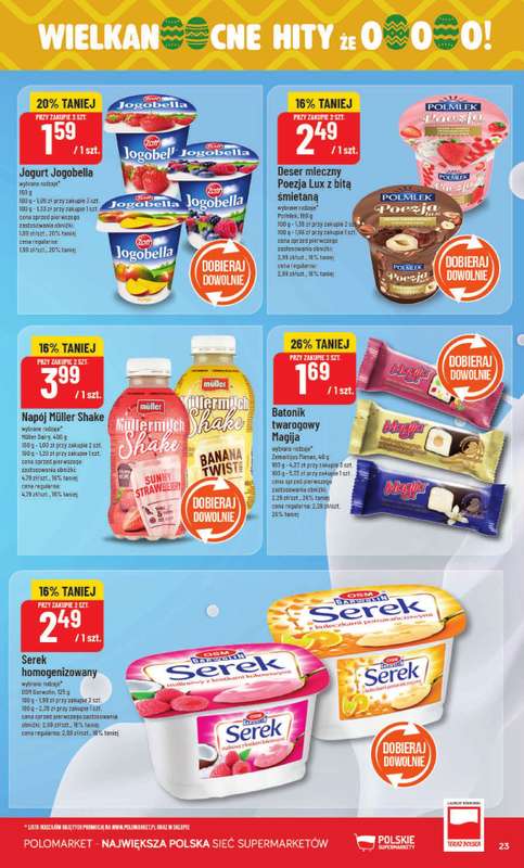 POLOmarket - gazetka promocyjna Gazetka od środy 11.03 do wtorku 17.03 - strona 23