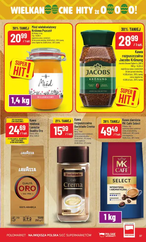 POLOmarket - gazetka promocyjna Gazetka od środy 11.03 do wtorku 17.03 - strona 37