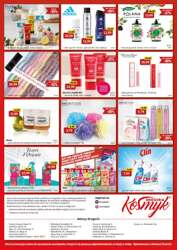 Drogeria Kosmyk - gazetka promocyjna Gazetka od poniedziałku 09.03 do wtorku 31.03 - strona 4