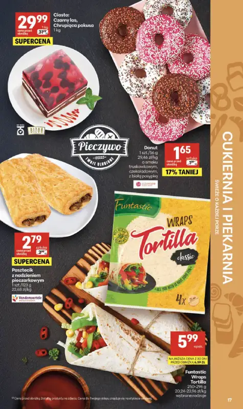 Delikatesy Centrum - gazetka promocyjna Gazetka  do środy 18.03 - strona 17