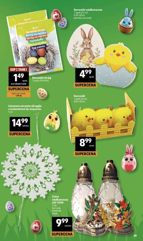 Delikatesy Centrum - gazetka promocyjna Gazetka  do środy 18.03 - strona 39