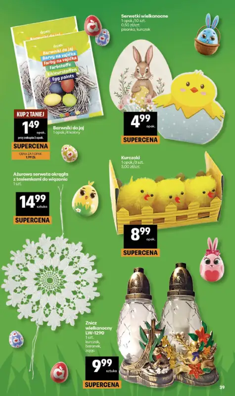 Delikatesy Centrum - gazetka promocyjna Gazetka  do środy 18.03 - strona 39