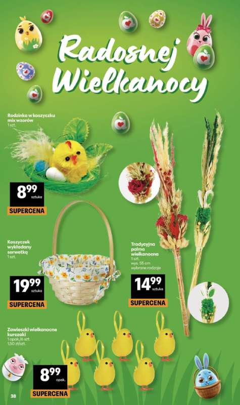 Delikatesy Centrum - gazetka promocyjna Gazetka  do środy 18.03 - strona 38