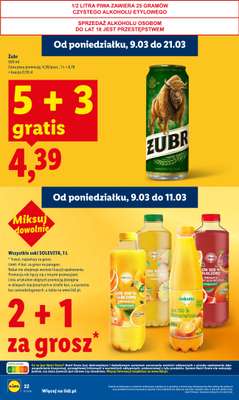 Lidl - gazetka promocyjna Oferta od poniedziałku od poniedziałku 09.03 do środy 11.03 - strona 22