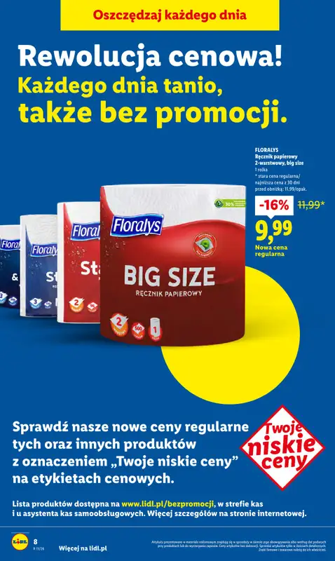 Lidl - gazetka promocyjna Oferta od poniedziałku od poniedziałku 09.03 do środy 11.03 - strona 8