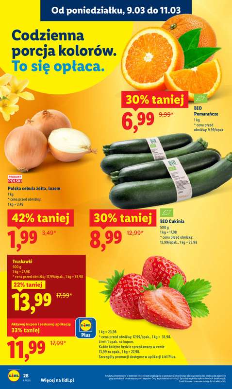 Lidl - gazetka promocyjna Oferta od poniedziałku od poniedziałku 09.03 do środy 11.03 - strona 28