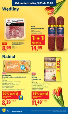 Lidl - gazetka promocyjna Oferta od poniedziałku od poniedziałku 09.03 do środy 11.03 - strona 34