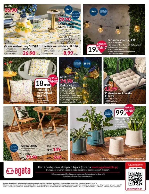 Salony Agata - gazetka promocyjna Gazetka od środy 11.03 do niedzieli 29.03 - strona 12