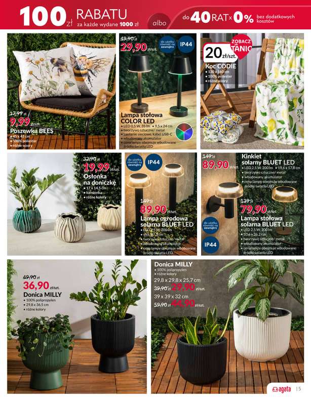 Salony Agata - gazetka promocyjna Gazetka od środy 11.03 do niedzieli 29.03 - strona 5
