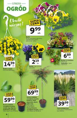 Auchan - gazetka promocyjna Gazetka Strefa Ogród Hipermarket Auchan od czwartku 12.03 do soboty 04.04 - strona 4