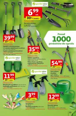 Auchan - gazetka promocyjna Gazetka Strefa Ogród Hipermarket Auchan od czwartku 12.03 do soboty 04.04 - strona 11