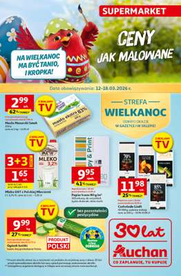 Auchan - gazetka promocyjna Gazetka 30 Lat Supermarket Auchan od czwartku 12.03 do środy 18.03