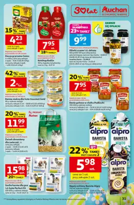 Auchan - gazetka promocyjna Gazetka 30 Lat Hipermarket Auchan od czwartku 12.03 do środy 18.03 - strona 31