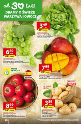 Auchan - gazetka promocyjna Gazetka 30 Lat Hipermarket Auchan od czwartku 12.03 do środy 18.03 - strona 20