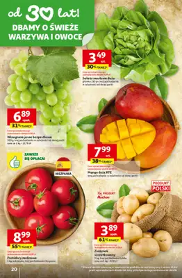 Auchan - gazetka promocyjna Gazetka 30 Lat Hipermarket Auchan od czwartku 12.03 do środy 18.03 - strona 20