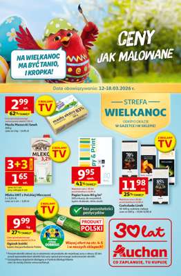 Auchan - gazetka promocyjna Gazetka 30 Lat Hipermarket Auchan od czwartku 12.03 do środy 18.03