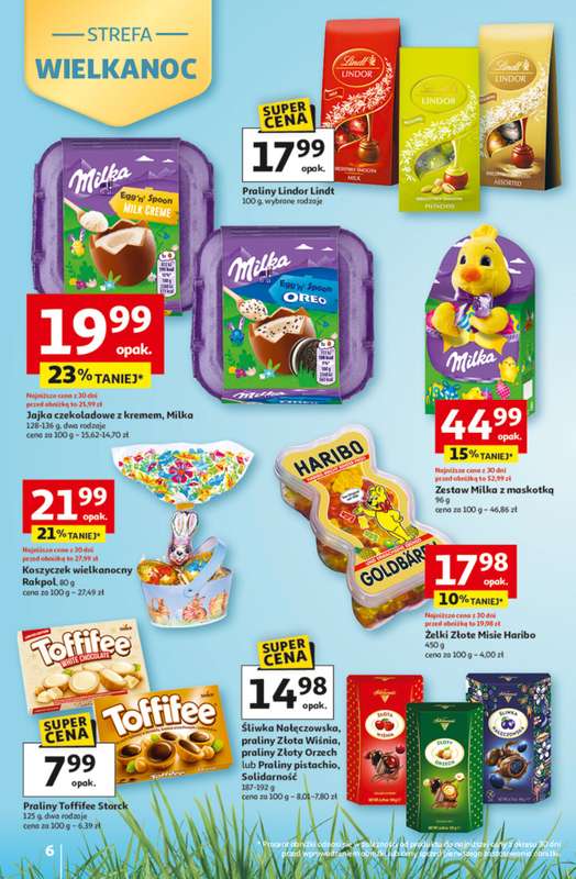 Auchan - gazetka promocyjna Gazetka 30 Lat Hipermarket Auchan od czwartku 12.03 do środy 18.03 - strona 6