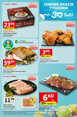Auchan - gazetka promocyjna Gazetka 30 Lat Hipermarket Auchan od czwartku 12.03 do środy 18.03 - strona 19