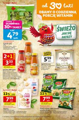 Auchan - gazetka promocyjna Gazetka 30 Lat Hipermarket Auchan od czwartku 12.03 do środy 18.03 - strona 21
