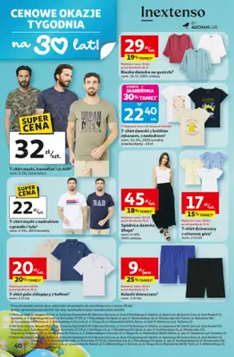 Auchan - gazetka promocyjna Gazetka 30 Lat Hipermarket Auchan od czwartku 12.03 do środy 18.03 - strona 40