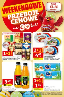 Auchan - gazetka promocyjna Gazetka 30 Lat Hipermarket Auchan od czwartku 12.03 do środy 18.03 - strona 2