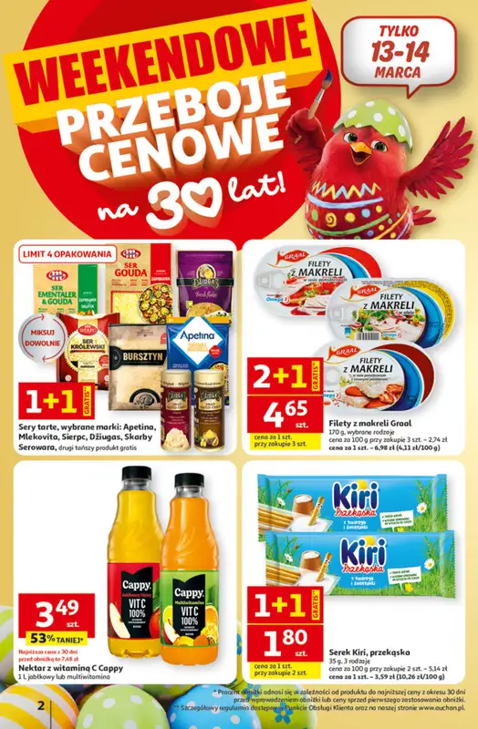 Auchan - gazetka promocyjna Gazetka 30 Lat Hipermarket Auchan   - strona 2