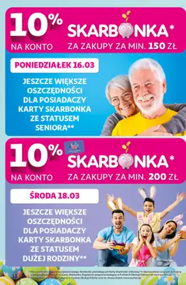 Auchan - gazetka promocyjna Gazetka 30 Lat Hipermarket Auchan od czwartku 12.03 do środy 18.03 - strona 18