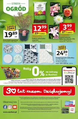 Auchan - gazetka promocyjna Gazetka 30 Lat Hipermarket Auchan od czwartku 12.03 do środy 18.03 - strona 45