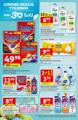 Auchan - gazetka promocyjna Gazetka 30 Lat Hipermarket Auchan od czwartku 12.03 do środy 18.03 - strona 36