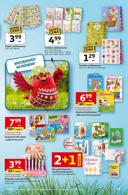 Auchan - gazetka promocyjna Gazetka 30 Lat Hipermarket Auchan od czwartku 12.03 do środy 18.03 - strona 13