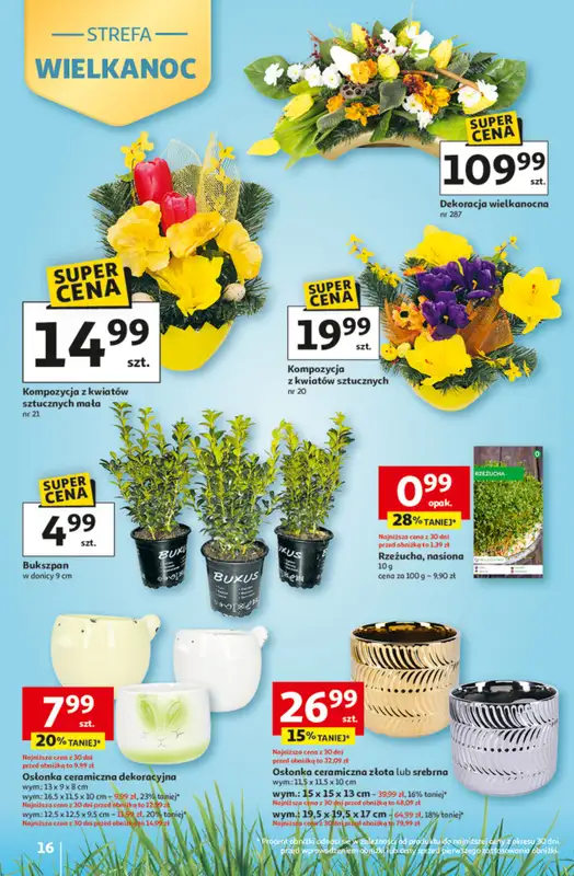 Auchan - gazetka promocyjna Gazetka 30 Lat Hipermarket Auchan od czwartku 12.03 do środy 18.03 - strona 16