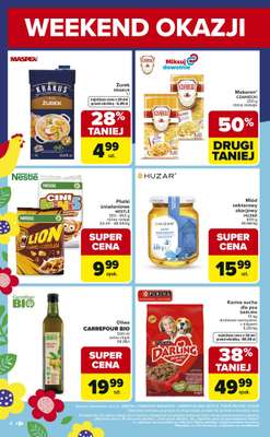 Carrefour - gazetka promocyjna Gazetka Weekend promek już od czwartku od czwartku 12.03 do soboty 14.03 - strona 4