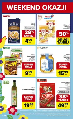 Carrefour Market - gazetka promocyjna Gazetka Weekend promek już od czwartku od czwartku 12.03 do soboty 14.03 - strona 4