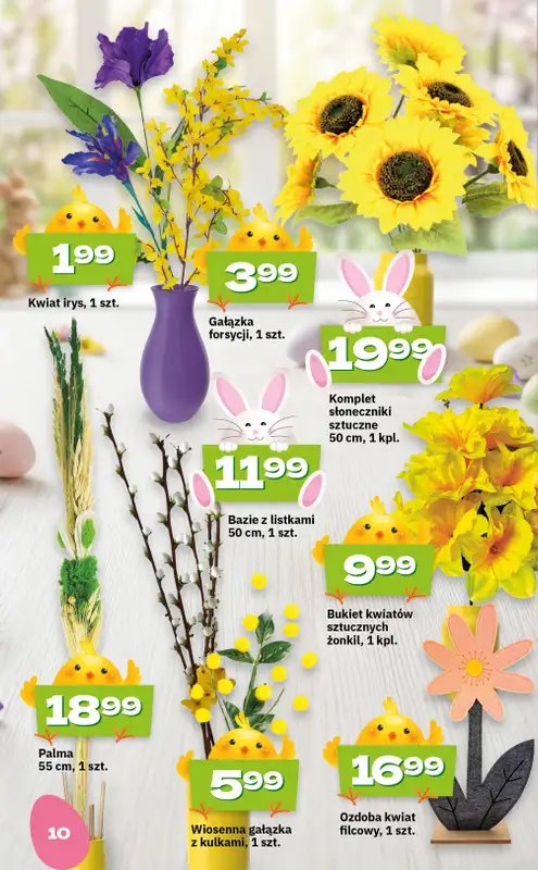 Twój Market - gazetka promocyjna Katalog Wielkanocny od wtorku 10.03 do soboty 04.04 - strona 10