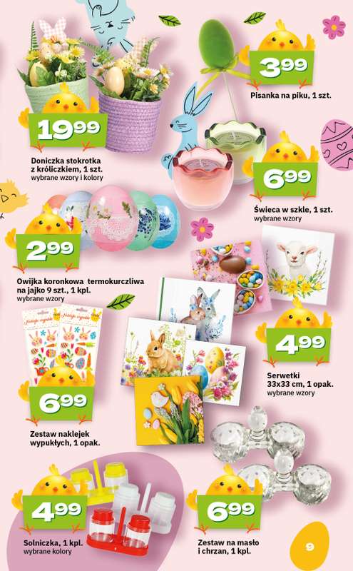 Twój Market - gazetka promocyjna Katalog Wielkanocny od wtorku 10.03 do soboty 04.04 - strona 9