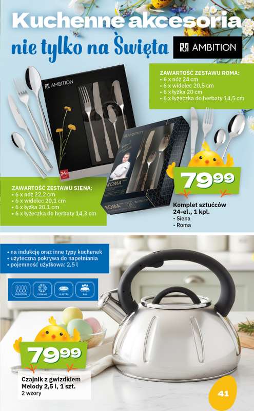 Twój Market - gazetka promocyjna Katalog Wielkanocny od wtorku 10.03 do soboty 04.04 - strona 41