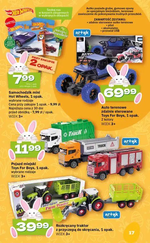 Twój Market - gazetka promocyjna Katalog Wielkanocny od wtorku 10.03 do soboty 04.04 - strona 17