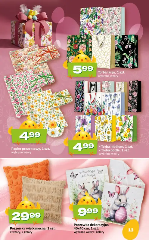 Twój Market - gazetka promocyjna Katalog Wielkanocny od wtorku 10.03 do soboty 04.04 - strona 11