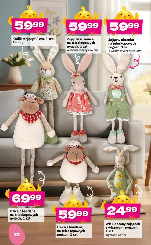 Twój Market - gazetka promocyjna Katalog Wielkanocny od wtorku 10.03 do soboty 04.04 - strona 12