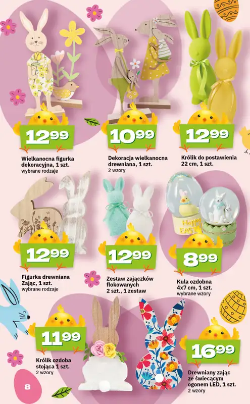 Twój Market - gazetka promocyjna Katalog Wielkanocny od wtorku 10.03 do soboty 04.04 - strona 8