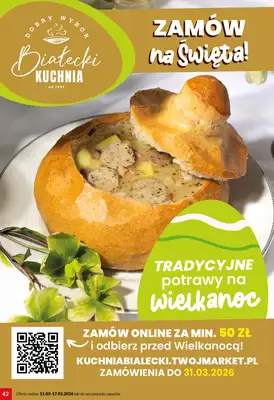 Twój Market - gazetka promocyjna Gazetka od środy 11.03 do wtorku 17.03 - strona 42